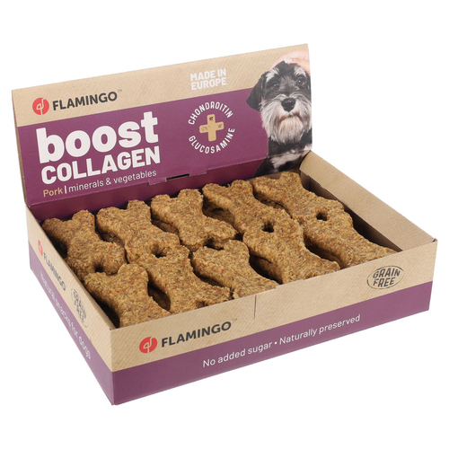 Flamingo Hundesnack Boost Knochen mit Schwein & Kollagen 720 g