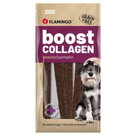 Abbildung Flamingo Hundesnack Boost Wurst mit Insekten & Kollagen 600 g