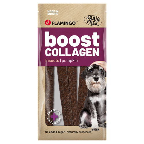 Flamingo Hundesnack Boost Wurst mit Insekten & Kollagen 600 g