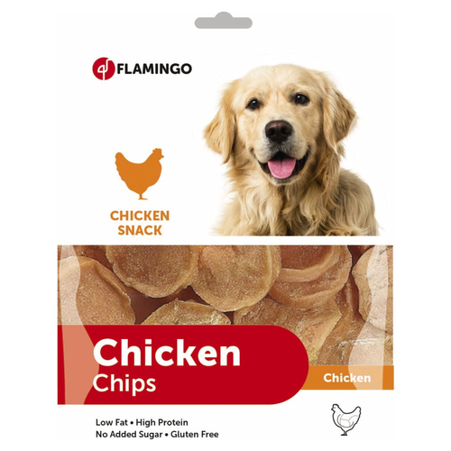Flamingo Hundesnack Chickn Snack Chips 400 g