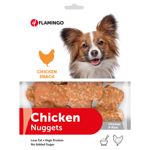 Flamingo Hundesnack Chickn Snack-Cooked Ricebone 400 g