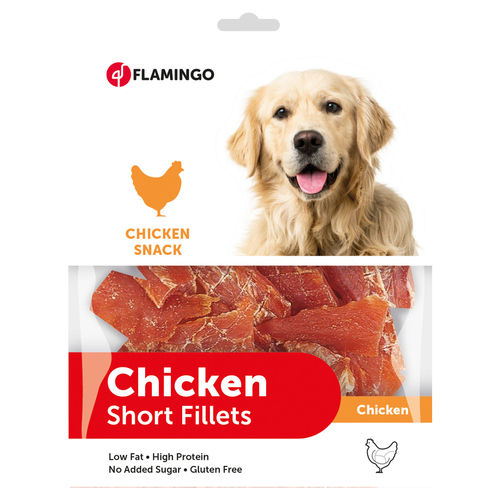 Flamingo Hundesnack Chick"n kurz 400 g