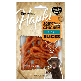 Flamingo Hundesnack Hapki Roulade mit H&uuml;hnchen und Fisch