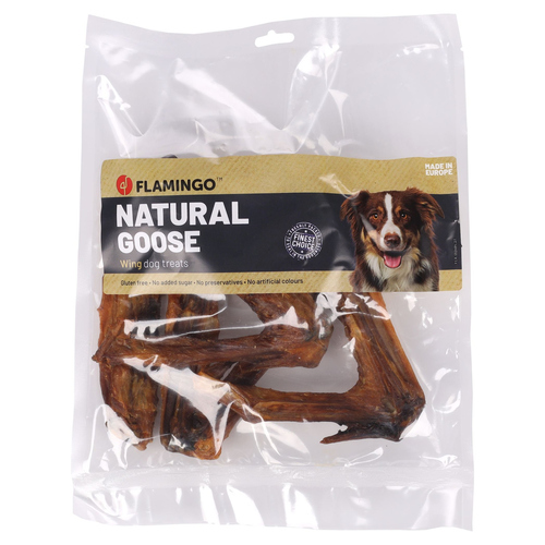 Flamingo Hundesnack Nature Gänseflügel 200 g