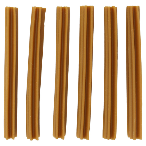 weitere Abbildung Flamingo Hundesnack Veggie Stick mit Ananas gelb