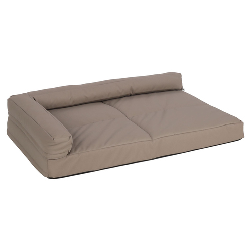 Flamingo Hundesofa Odet rechteckig beige, Maße: 90 x 60 x 16 cm