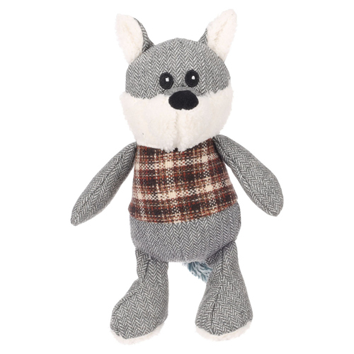 Flamingo Hundespielzeug Britta Fuchs grau