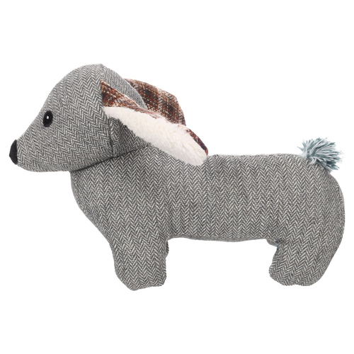 Flamingo Hundespielzeug Britta Hund II grau