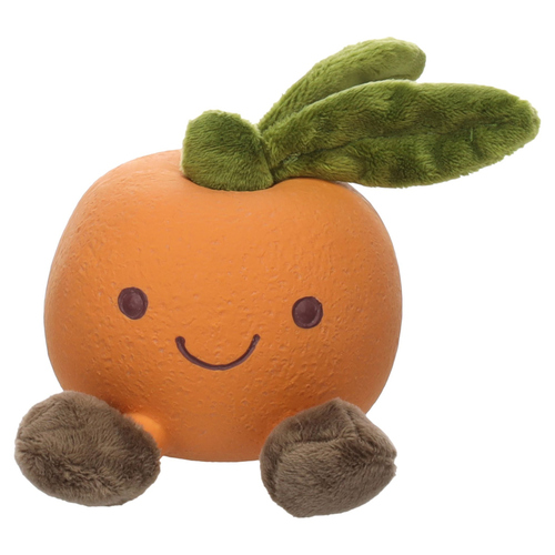 Flamingo Hundespielzeug Citri Apfelsine orange