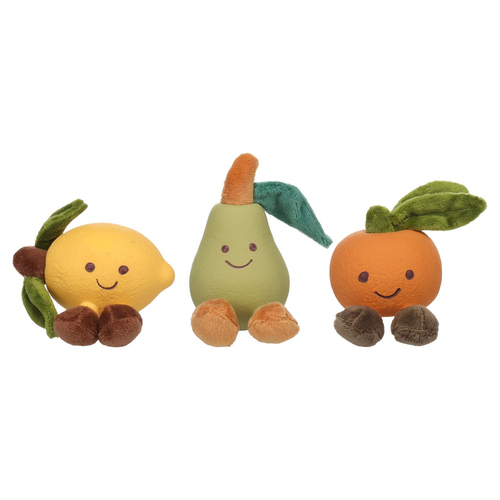 Flamingo Hundespielzeug Citri Zitrone & Birne & Apfelsine