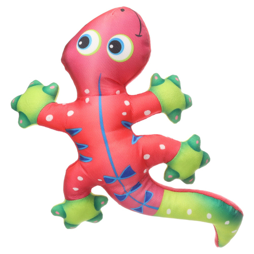 Flamingo Hundespielzeug Clora Eidechse rosa