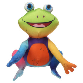Abbildung Flamingo Hundespielzeug Clora Frosch grn