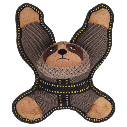 Flamingo Hundespielzeug Cros Faultier braun