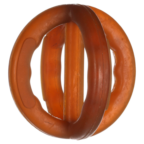 Flamingo Hundespielzeug Cross Ball Rubba braun