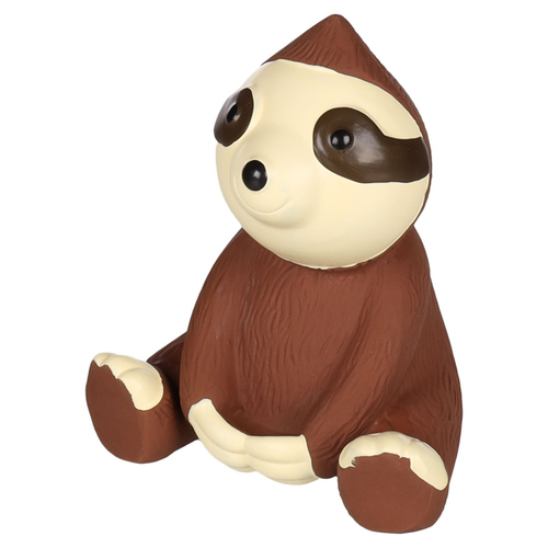 Flamingo Hundespielzeug Demba Faultier braun