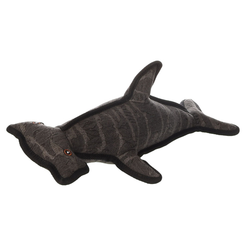 Flamingo Hundespielzeug Dobbla Hamerhai grau