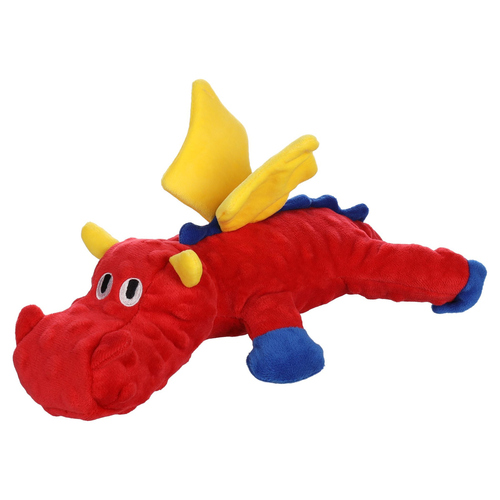 Flamingo Hundespielzeug Drache Jorre rot