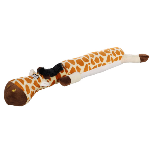 Flamingo Hundespielzeug Drafna Giraffe hellbraun