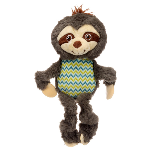 Flamingo Hundespielzeug Drala Faultier grau