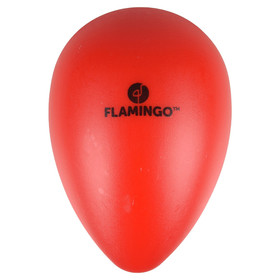 Abbildung Flamingo Hundespielzeug Ei Ovo Kunststoff rot