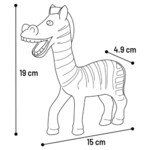 Hundespielzeug Fagra Zebra weiß, Abbildung 4