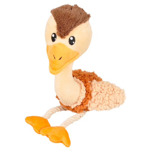 Flamingo Hundespielzeug Fieber Plüsch Vogel