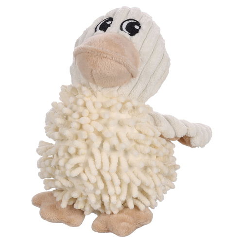 Flamingo Hundespielzeug Flufa Ente beige
