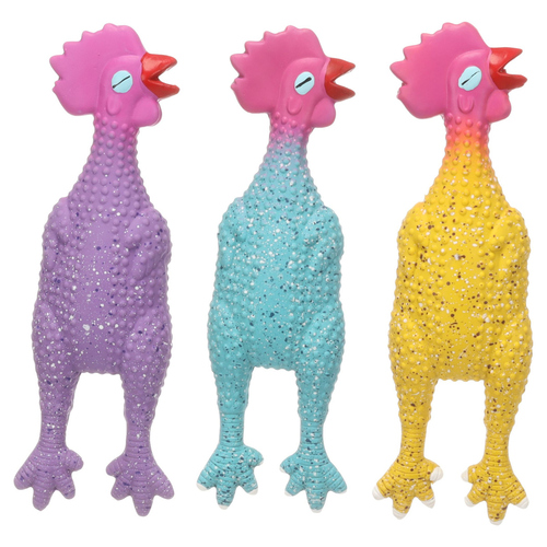 weitere Abbildung Flamingo Hundespielzeug Freckles Huhn