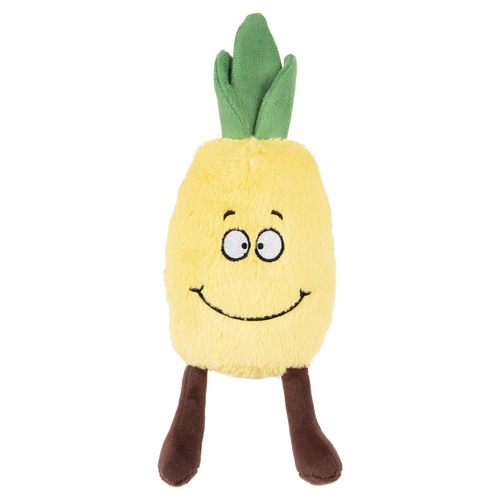 Flamingo Hundespielzeug Fruity Ananas gelb