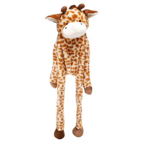 Flamingo Hundespielzeug Garry Giraffe braun, Größe: L