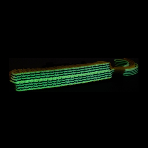 weitere Abbildung Flamingo Hundespielzeug Glowa Stick blau/gelb