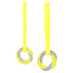 Abbildung Flamingo Hundespielzeug Glowa Zerrseil Ring blau/gelb