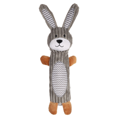 Flamingo Hundespielzeug Gommy Kaninchen grau