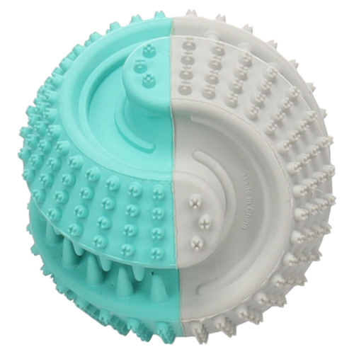 Flamingo Hundespielzeug Growi Dental Ball weiß/grün