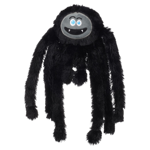 Flamingo Hundespielzeug Halloween Aliza Spinne schwarz