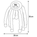 Hundespielzeug Halloween Aliza Spinne schwarz, Abbildung 7