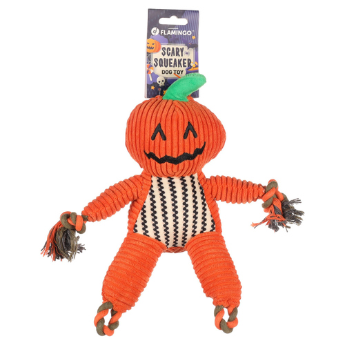 weitere Abbildung Flamingo Hundespielzeug Halloween Bunut Krbis orange
