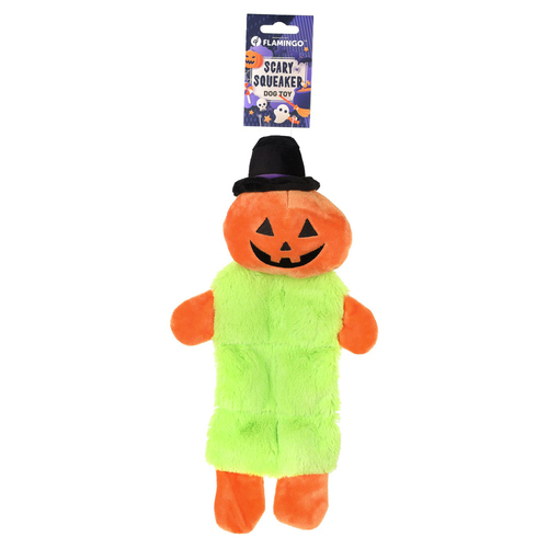weitere Abbildung Flamingo Hundespielzeug Halloween Emerson Kleiner Mann orange