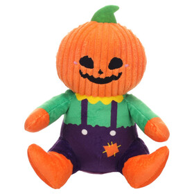 Flamingo Hundespielzeug Halloween Pompo Kleiner Mann orange