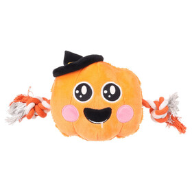 Abbildung Flamingo Hundespielzeug Halloween Thatcher Krbis orange