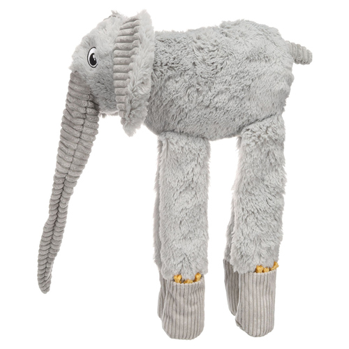 Flamingo Hundespielzeug Hida Elefant lange Beine grau