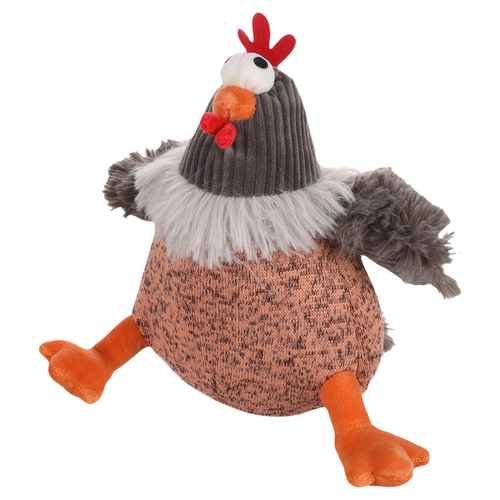 Flamingo Hundespielzeug Huhn Tucky orange
