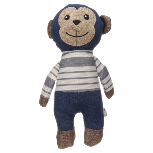 Flamingo Hundespielzeug Jiji Affe blau