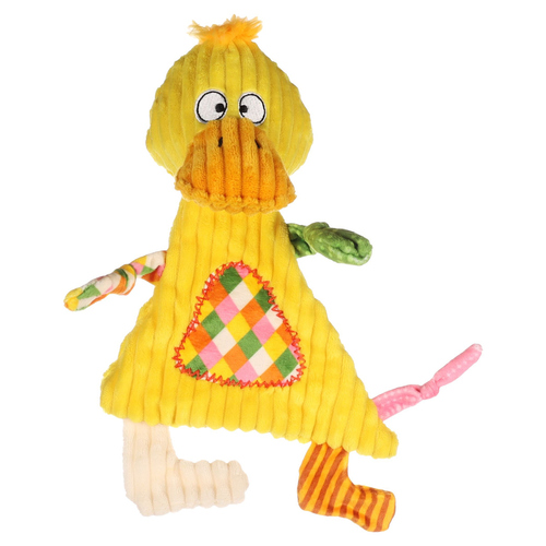 Flamingo Hundespielzeug Kareau Ente gelb