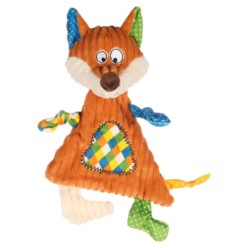 Flamingo Hundespielzeug Kareau Fuchs braun