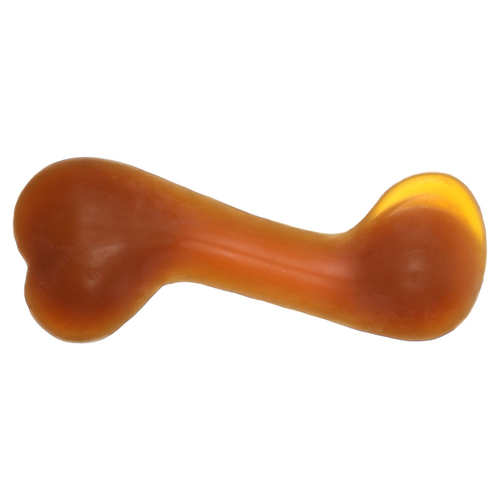 Flamingo Hundespielzeug Knochen Rubba braun