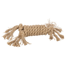 Flamingo Hundespielzeug Kush Zerrseil mit 4 Knoten braun