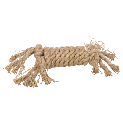Flamingo Hundespielzeug Kush Zerrseil mit 4 Knoten braun