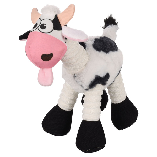 Flamingo Hundespielzeug Kuwa Kuh weiß