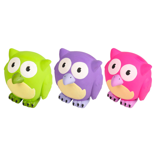 Flamingo Hundespielzeug Latex Eule